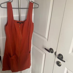 Orange dress by Guess